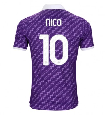 Fiorentina Nicolas Gonzalez #10 Hemmatröja 2023-24 Kortärmad